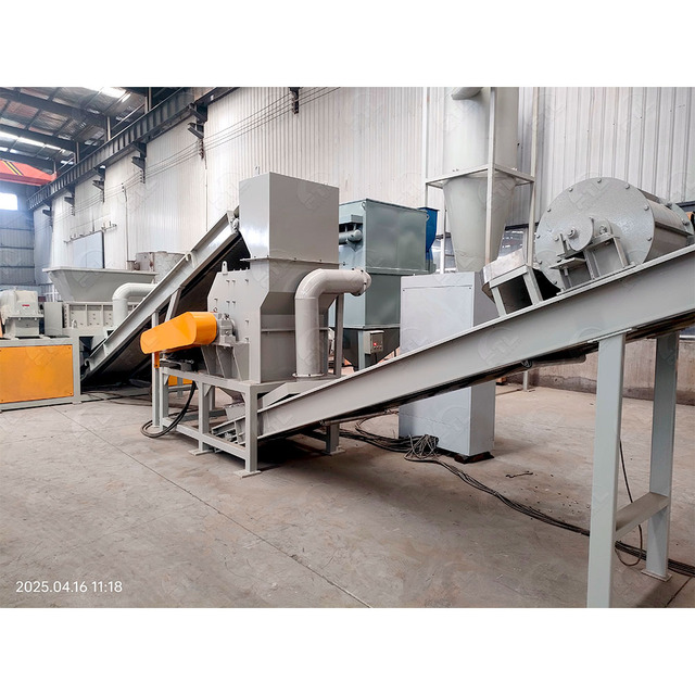 Car Lithium Battery Separator Cylinder Battery Positive and Negative Plates Battery Recycling Plant