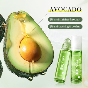 Formule personnalisée, marque privée Sadoer, 8 ml, roller végétalien, huile à lèvres hydratante à l'avocat pour femmes, gloss à lèvres - Product Image 1