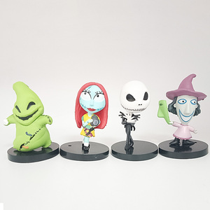 Figurine squelette Halloween vente en gros personnalisée ensemble dessin animé 3D plastique cauchemar Jack - Product Image 1