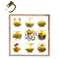Bombes artisanales aromatisées compressées, thé santé à fleurs épanouies, feuilles de thé en vrac du Fujian, 1000g, infusion à l'eau chaude