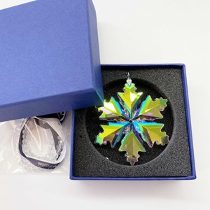 Shining Star K9 <b>Crystal</b> Snowflake Ornament for Christmas Gift or Wedding for Car <b>Mirror</b> Hanging Decor - Product Image 5