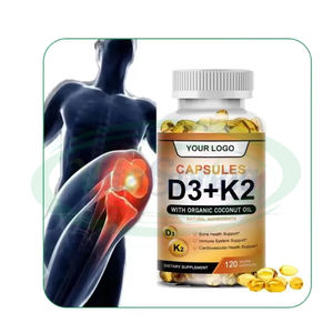 विटामिन डी 3 k2 पूरक शाकाहारी स्वस्थ मजबूत हड्डी कैल्शियम मैग्नीशियम विटामिन डी 3 k2 - Product Image 2