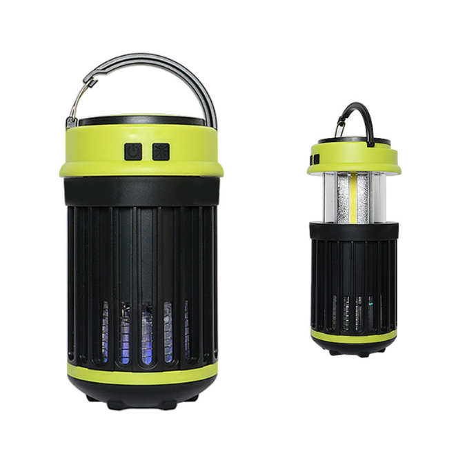 Outdoor strong lighting LED rechargeable battery powered solar Camping Lights mosquito killer lamp