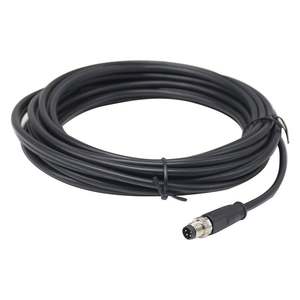 Cable conector M8 4 pines a código Sensor Pvc moldeado sin blindaje Circular recto macho enchufe Ip67 conector impermeable - Product Image 4