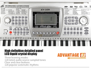 XY-339 61 tasti Lcd affidabile e buon organo digitale tastiera elettronica <span class=keywords><strong>Pianoforte</strong></span> strumenti musicali Professionnel Teclados <span class=keywords><strong>Pianoforte</strong></span> - Product Image 4