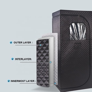 <span class=keywords><strong>Sauna</strong></span> portable pliable moderne en acrylique à prix avantageux, pour une utilisation à domicile, spa complet du corps, vapeur humide intérieure, salon - Product Image 1