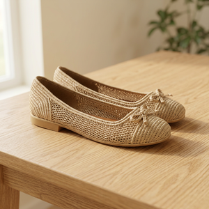 Mocasines de Rafia a Rayas con Punta Abierta, Decoración de Borlas, Transpirables, para Todas las Temporadas, Zapatos de Hombre de Moda, Suela de Cuero Genuino, Microfibra - Product Image 2