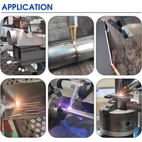 Machine de soudage laser robotisée industrielle CNC à 6 axes avec moteur PLC automatique, 1500W-3000W, pour soudage par fibre optique