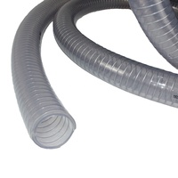 Tuyau en PVC/PU transparent ID6mm-300mm Anti-gel Tube à vide pour l'industrie alimentaire Machine à tube Tuyau