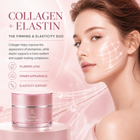 Crème Visage au Collagène PDRN OEM ODM Hydratante et Raffermissante en Profondeur avec Niacinamide, Acide Hyaluronique, Élastine et Beurre de Karité 50g