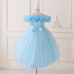 Vestido de Fiesta Personalizado para Niñas, Diseño de Encaje y Malla con Apliques, Vestido Formal para Niñas, Disfraz para Cumpleaños, Banquete, Fiesta Nocturna, Actuación - Product Image 1