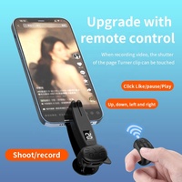 JX-05 Pro TikTok Auto Screen Clicker, télécommande sans fil en forme d'anneau, simulateur de doigt, vitesse personnalisable, pour le défilement de pages et le tapotement rapide automatique