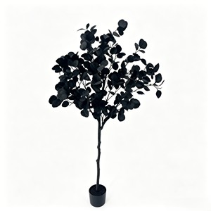 Silk Artificial Eucalyptus Garland Greenery Boho Decor for Wedding Arch Table Runner Centerpiece DIY Craft - Product Image 1