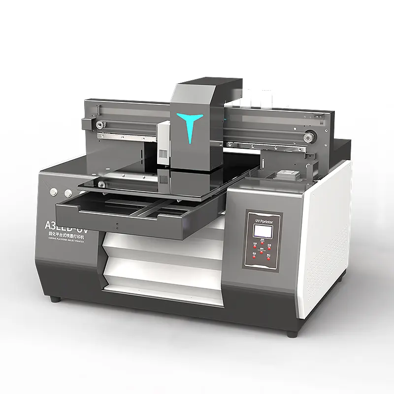 3050 UV 프린터 엡손 프린트 헤드는 휴대 전화 케이스 및 PVC 카드와 같은 다기능 기계를 인쇄 할 수 있습니다