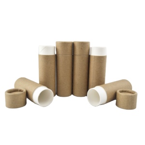 Kosmetik schlauch behälter <span class=keywords><strong>Push</strong></span>-up Deodorant mit Wachs futter in Papier Produkt typ - Product Image 1