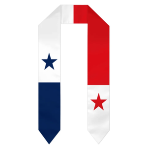 ธงทีมฟุตบอลชาติสาธารณรัฐเช็กคุณภาพสูงแบบกำหนดเอง 48 ธง ออกแบบสำหรับสายสะพายรับปริญญา สายสะพายรับปริญญานักเรียนต่างชาติ - Product Image 2