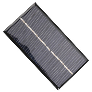Solar Panel Photovoltaic Epoxy Board 110x60mm 6V 160mA Polycrystalline Silicon For <b>3.7V</b> <b>Battery</b> Charging - Product Image 1