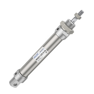 Mini-cylindre en acier inoxydable Mklon Ma16X25 50 75 100 à double fonction magnétique avec coussinet anti-collision - Product Image 1
