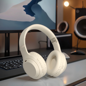 Hybrid Active <strong>Noise</strong> <strong>Cancelling</strong> for V5.0 Wireless Headphones Microphone LED Battery Indicator Deep Bass 30-hour Playtime - Product Image 5