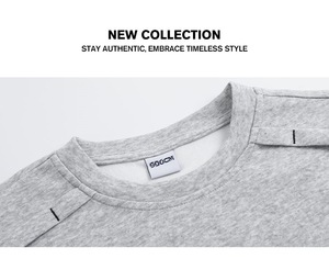 2026 New Men's Casual T-<b>Shirt</b>, American Style Stitch <b>Patchwork</b> Design, Loose Fit Crew Neck Short Sleeve Streetwear Tee - Product Image 6