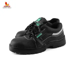 غطاء صلب لأصبع القدم البناء الرجال العمل العمل حذاء صناعي للحماية أحذية السلامة مع لوحة للرجل