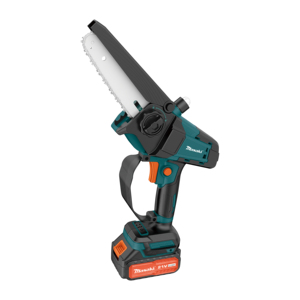 Scie à chaîne électrique sans balais 750W 8/10 pouces pour l'élagage des arbres, outil de jardinage, sécateur à haute portée, batterie 21V, qualité industrielle - Product Image 1