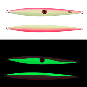 Señuelo de Pesca Diamond Eye Jig 200g, Señuelo de Pesca Lenta para Agua Salada, Aleación de Plomo, Pesca en Barco, Señuelo para Pesca Jigging - Product Image 2
