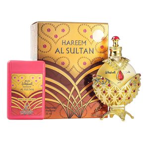 KHADLAJ PERFUMES <span class=keywords><strong>Hareem</strong></span> <span class=keywords><strong>Al</strong></span> <span class=keywords><strong>Sultan</strong></span> Huile de Parfum Concentrée Liquide Or Longue Durée Femme Unisexe 1.18 Ounce Floral Frais - Product Image 4
