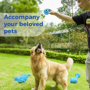 Özel yıkılmaz sert dayanıklı doğal kauçuk seti köpek dişleri temizleme agresif Chewers için oyuncak gıda dağıtım köpek - Product Image 5