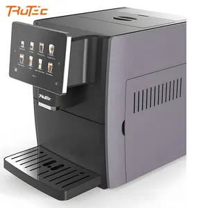 Full Coffee Ground Tank Espresso Coffee Maker Automatic Touch Screen Coffee Machine For Sale