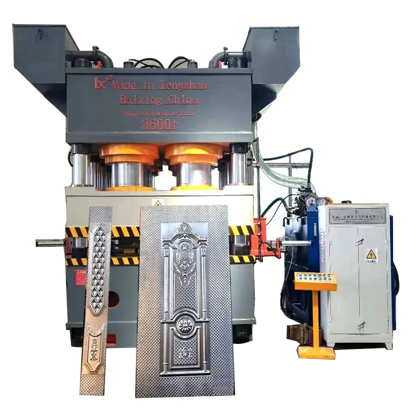 3600 ton Metal Steel Door plate Making Hydraulic Pressing Machine