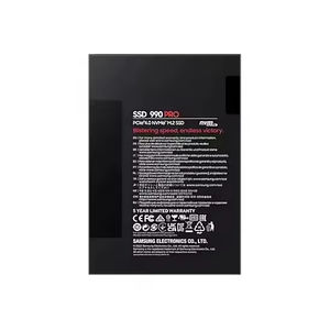 SSD M.2 NVMe Internal Baru Grosir Kecepatan Tinggi 990 Pro 500GB 1TB 2TB dengan Port SATA III Terintegrasi, Berbahan Aluminium Alloy - Product Image 3