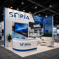 Stands et présentoirs portables pour salons professionnels, expositions commerciales et vitrines de magasin