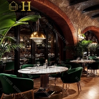 Comptoir de restaurant sur mesure, design vintage, vitrine d'exposition, comptoir de bar pour restaurant
