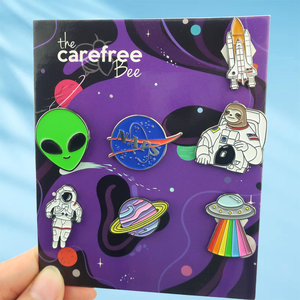 Großhandel Individuelle Lustige Anstecknadeln für Geschenke & Events Humorvolle Film- und Wissenschaftsthemen Metall-Emaille-Abzeichen, Geringe Mindestbestellmenge - Product Image 6