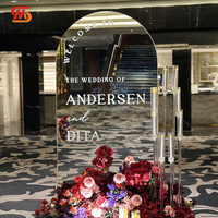 Arche de fond carrée lisse, panneau de bienvenue extérieur pour mariage, fond de mariage, panneau de bienvenue personnalisé, décoration de mariage