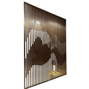 Panel de Pared Divisorio de Habitaciones Moderno de Aluminio, Superficie Anodizada Anticorrosión para Edificios de Oficinas, 70 Pulgadas o Más - Product Image 1