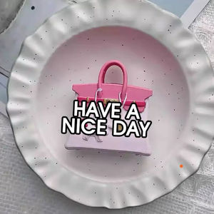 高級バッグ車用ベントクリップエアーフレッシュナーエアコンポニースリッパモデル車用アロマテラピーディフューザー女の子用 - Product Image 2