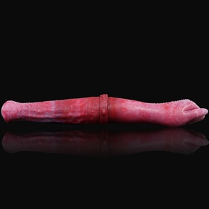 Hot Sale Double Head <b>Dildo</b> Fist Sex Toy LGBT Double Penetration Silicone Sex Toy Monster <b>Dildo</b> for Women - Product Image 4