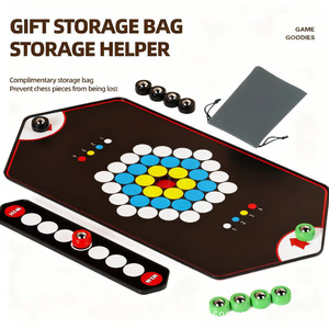 Jeu de société familial interactif à deux joueurs avec balles magnétiques, mini-balles éjectables, jouets éducatifs pour l'entraînement de la concentration - Product Image 6