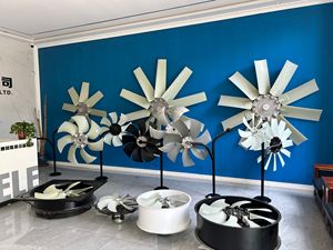 <strong>Wholesale</strong> OEM Strong 1XL <strong>Machete</strong> Shaped Blade Axial Impeller with Serrations for Engine Motor - Product Image 6