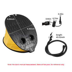 उच्च गुणवत्ता Inflatable नाव के लिए Multifunction हवा पंप हवा पैर पंप उच्च दबाव पानी पंप - Product Image 2