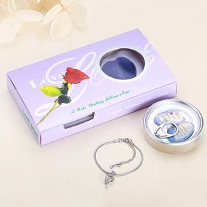 ชุดกำไลไข่มุกหอยนางรมแบบขายส่ง พร้อมกำไลสแตนเลสแบบงูและชุดจี้ - Product Image 1