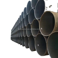 Tubería Estructural LSAW EN 10219 S355JR Directa de Fábrica para Aplicaciones de Tuberías de Petróleo/Gas, Acero al Carbono Sin Aleaciones, Estándar ASTM, Diámetro Exterior 1422 mm