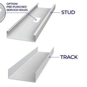 Tốc độ cao thép vách thạch cao khung kim loại Stud và theo dõi hồ sơ cuộn tạo thành máy - Product Image 6