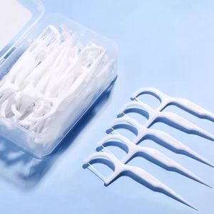 ไม้จิ้มฟันแบบใช้แล้วทิ้ง 50 ชิ้น กล่องสำหรับผู้ใหญ่ ดูแลช่องปาก อ่อนโยนต่อฟัน วัสดุเกรดอาหาร - Product Image 3