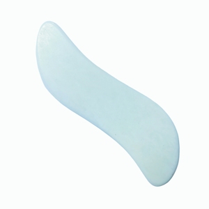 Cuchilla de jade Xiuyan blanca natural lijada a mano para el cuidado de los meridianos faciales y masaje relajante para la piel del cuerpo - Product Image 6
