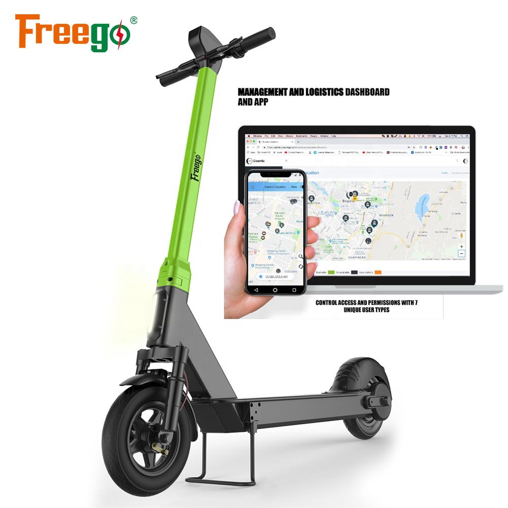 Freego по прейскуранту завода Прокат кабели внутри смарт-мобильность 600W 36V GPS общественные обмена электрический самокат для взрослых