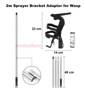 Adaptador de Soporte Ajustable para Limpiaventanas Exterior con Pulverizador y Barra Extensible para <span class=keywords><strong>Avispas</strong></span>, Avispones y Abejas - Product Image 2