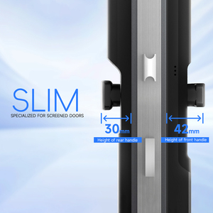 Ttlock Tuya Wifi <strong>Serrure</strong> <strong>Connecter</strong> Et Intelligente Slim Smartlock ultra Slim Push Pull - Product Image 5
